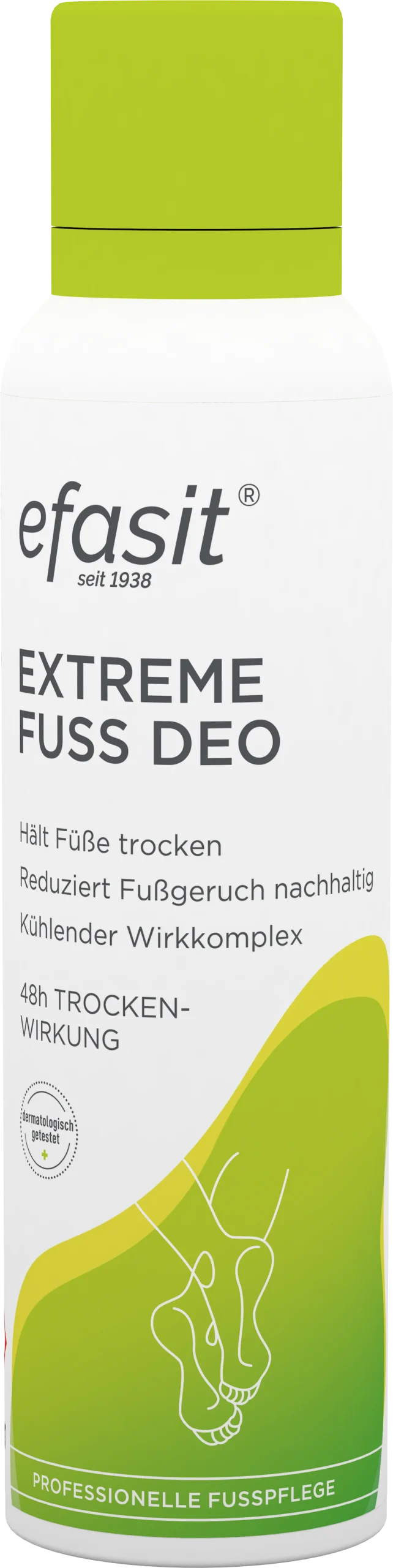 Antitranspirant für die Füße: Extreme Fuß Deo