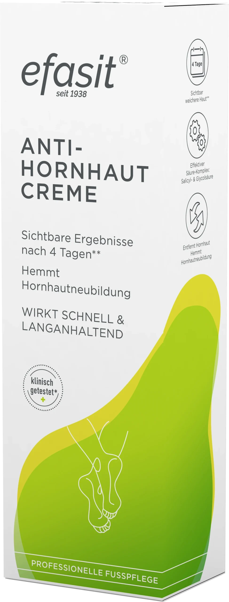 Anti-Hornhaut Creme mit effektiven Wirkkomplex